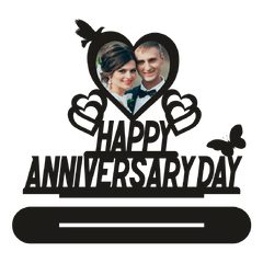 HAPPY ANNIVERSARY DAY BEST SINGLE IMAGE STAND FRAME - Next Print