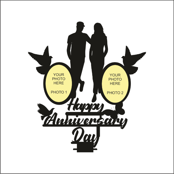 HAPPY ANNIVERSARY DAY TO MY BEAUTIFUL WIFE STAND FRAME - Next Print