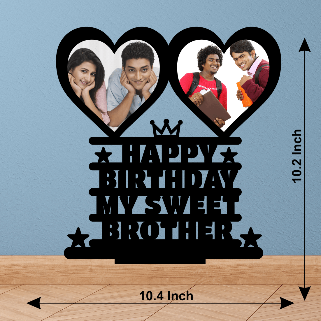 Happy Birth Day Me Sweet Brother Photo Printed Gift. - Next Print