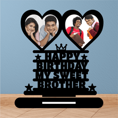 Happy Birth Day Me Sweet Brother Photo Printed Gift. - Next Print
