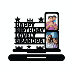 HAPPY BIRTHDAY LOVELY GRANDPA STAND FRAME - Next Print