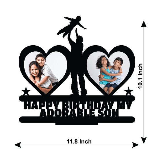 Happy Birthday My Adorable Son Stand Frame - Next Print