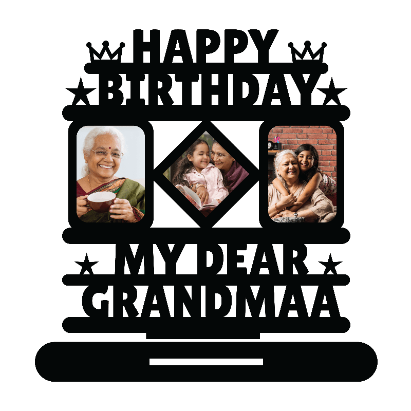 HAPPY BIRTHDAY MY DEAR GRAND MAA - Next Print