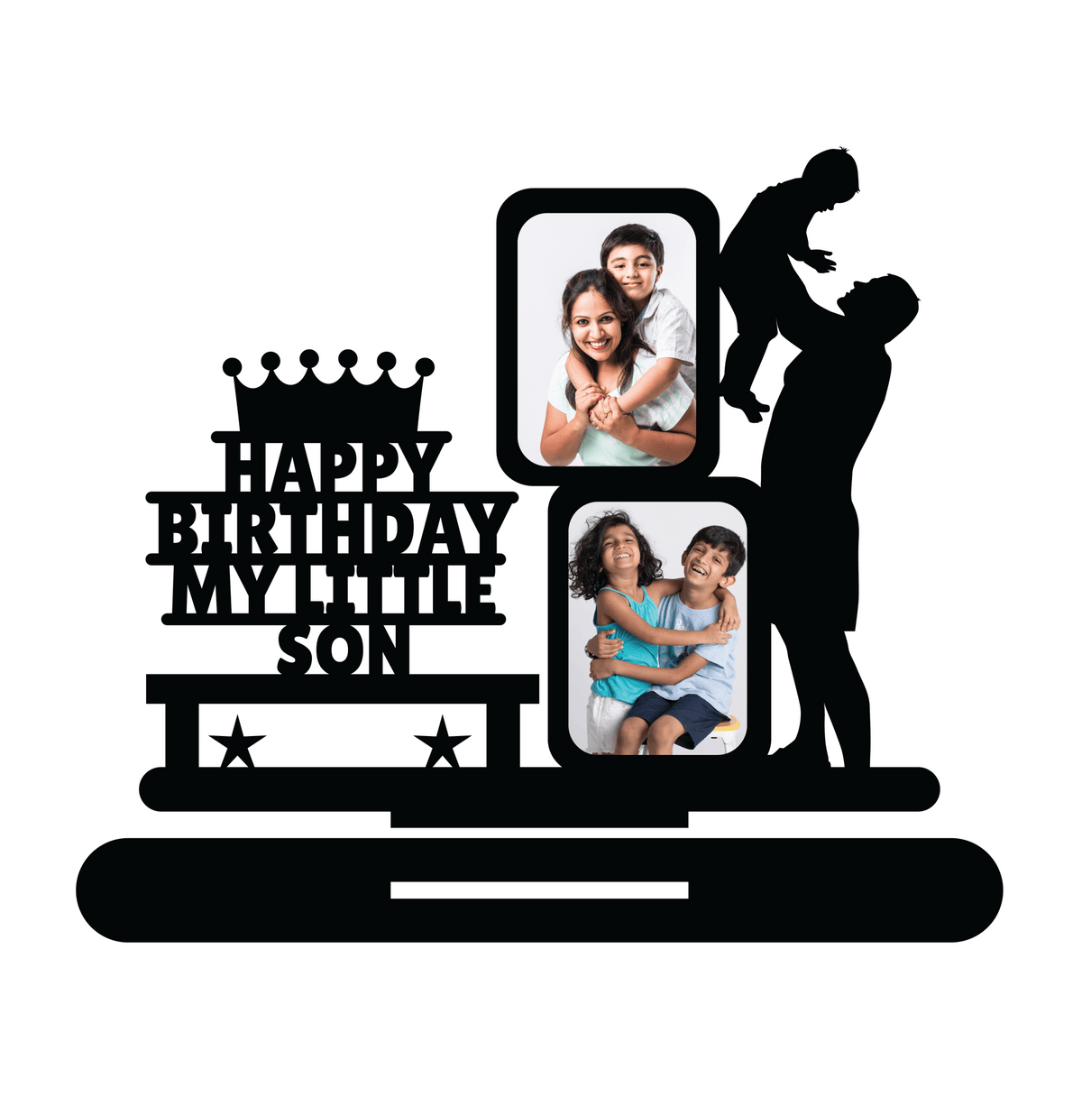 Happy Birthday My Little Son Stand Frame - Next Print