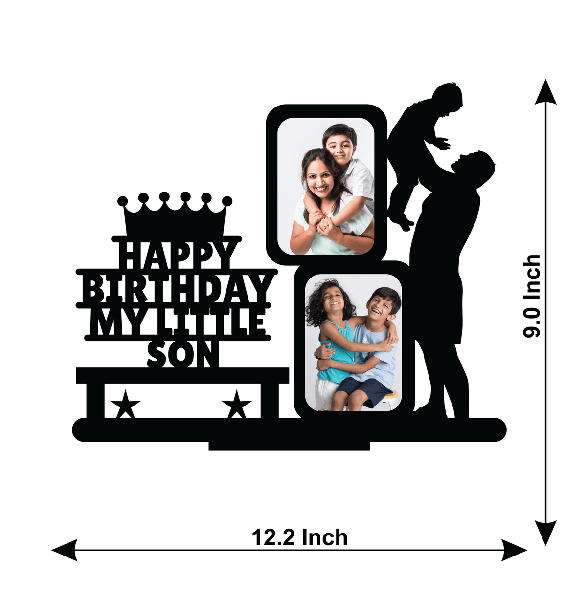 Happy Birthday My Little Son Stand Frame - Next Print