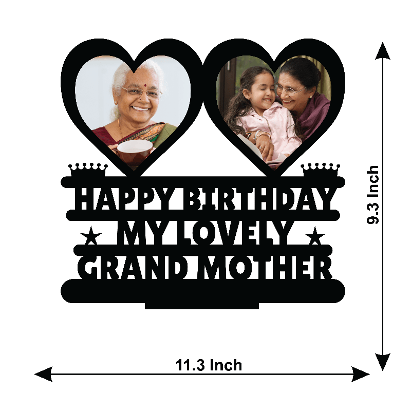HAPPY BIRTHDAY MY LOVELY GRANDMOTHER STAND FRAME - Next Print