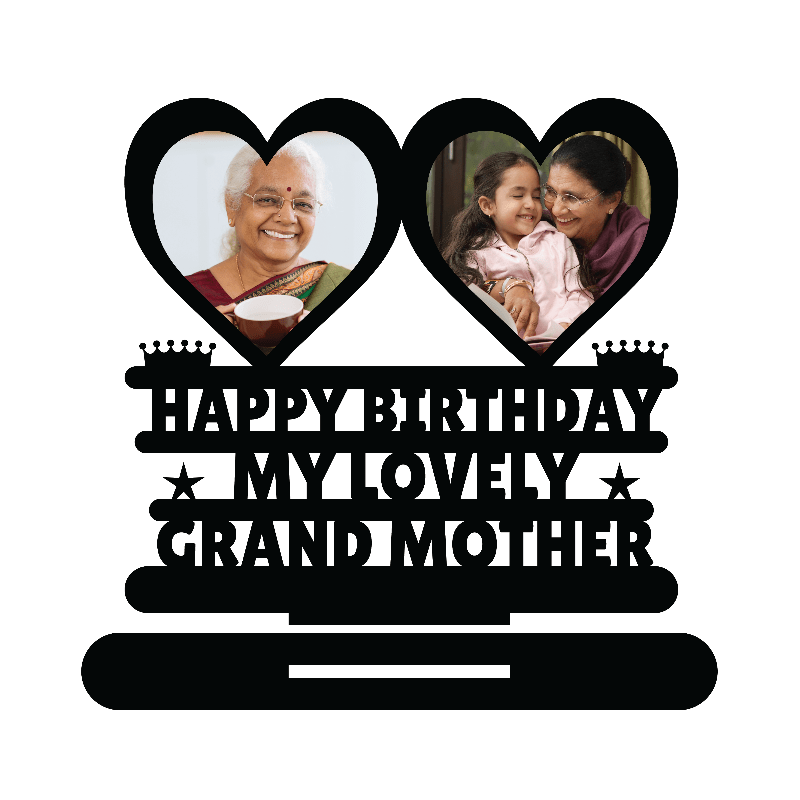 HAPPY BIRTHDAY MY LOVELY GRANDMOTHER STAND FRAME - Next Print