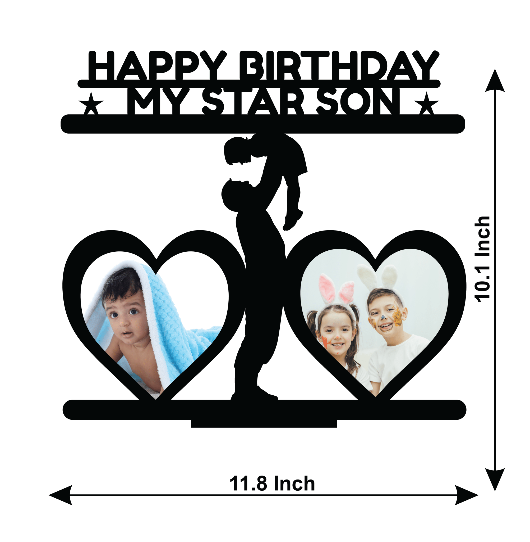 Happy Birthday My Star Son Stand Frame - Next Print