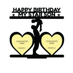 Happy Birthday My Star Son Stand Frame - Next Print