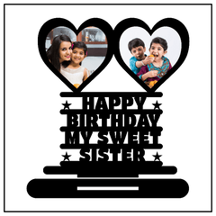 Happy Birthday My Sweet Sister Stand Frame - Next Print