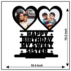 Happy Birthday My Sweet Sister Stand Frame - Next Print