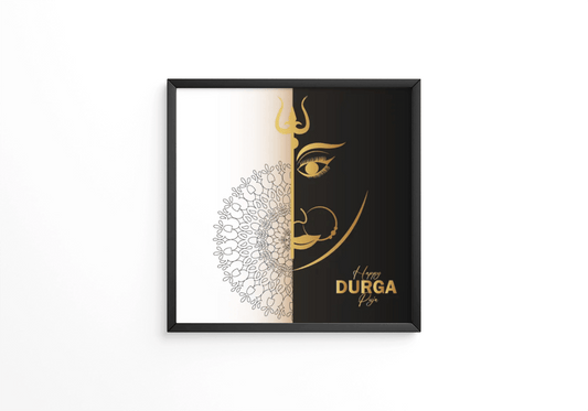 Happy Druga Puja frame - Next Print
