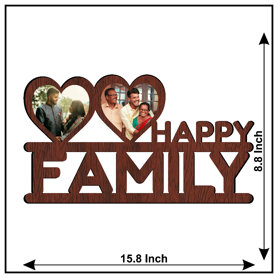 Happy Family Wall Frame - Next Print