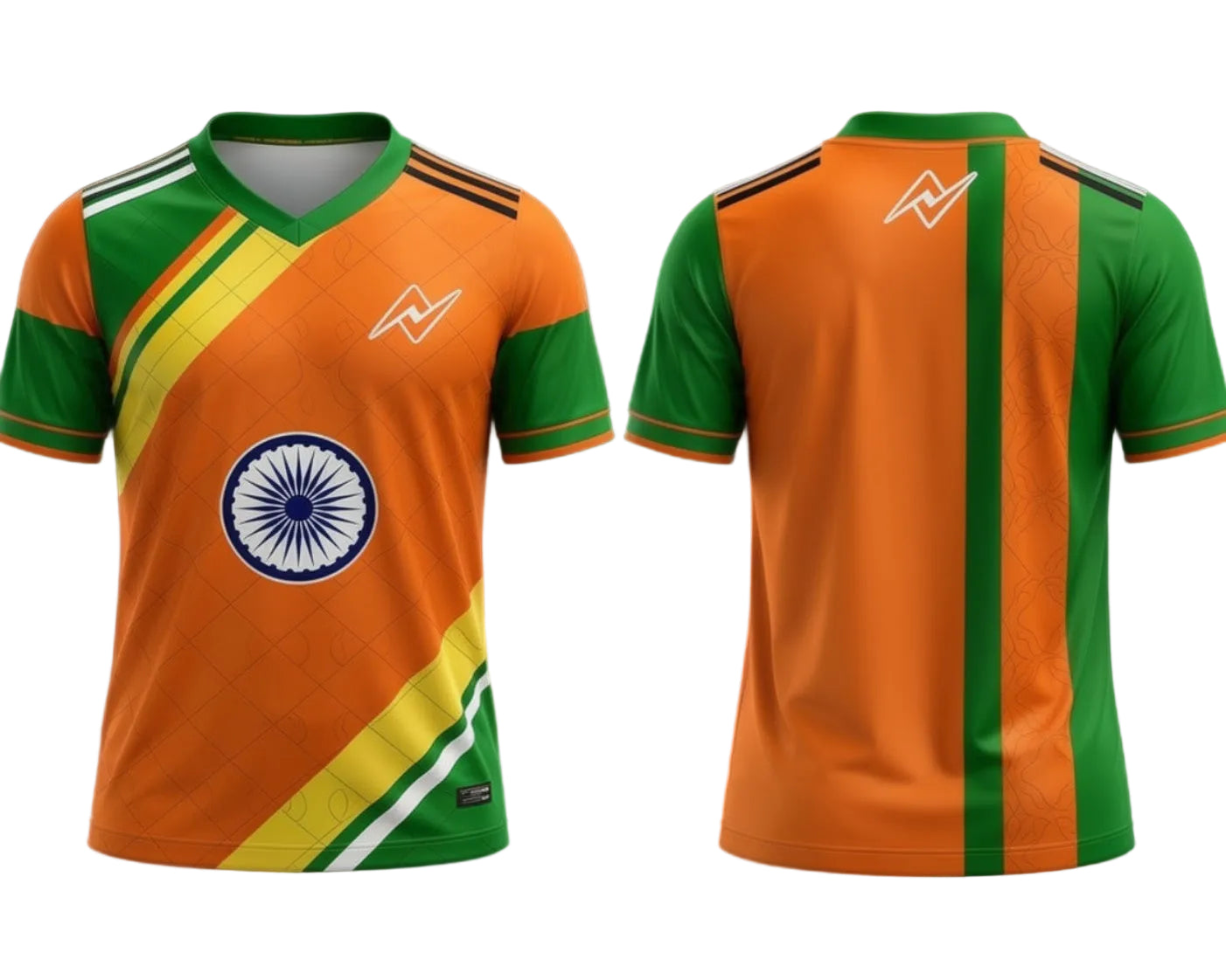 Har Ghar Tiranga flag every home campaign graphic jersey