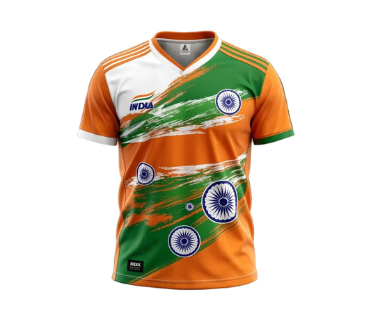Hindustan Zindabad long live India bold slogan jersey