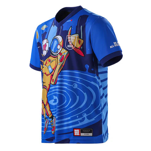 Houston Host City Jersey 2026 Limited Edition Football Jersey Side View Showing Premium Sublimation Artwork