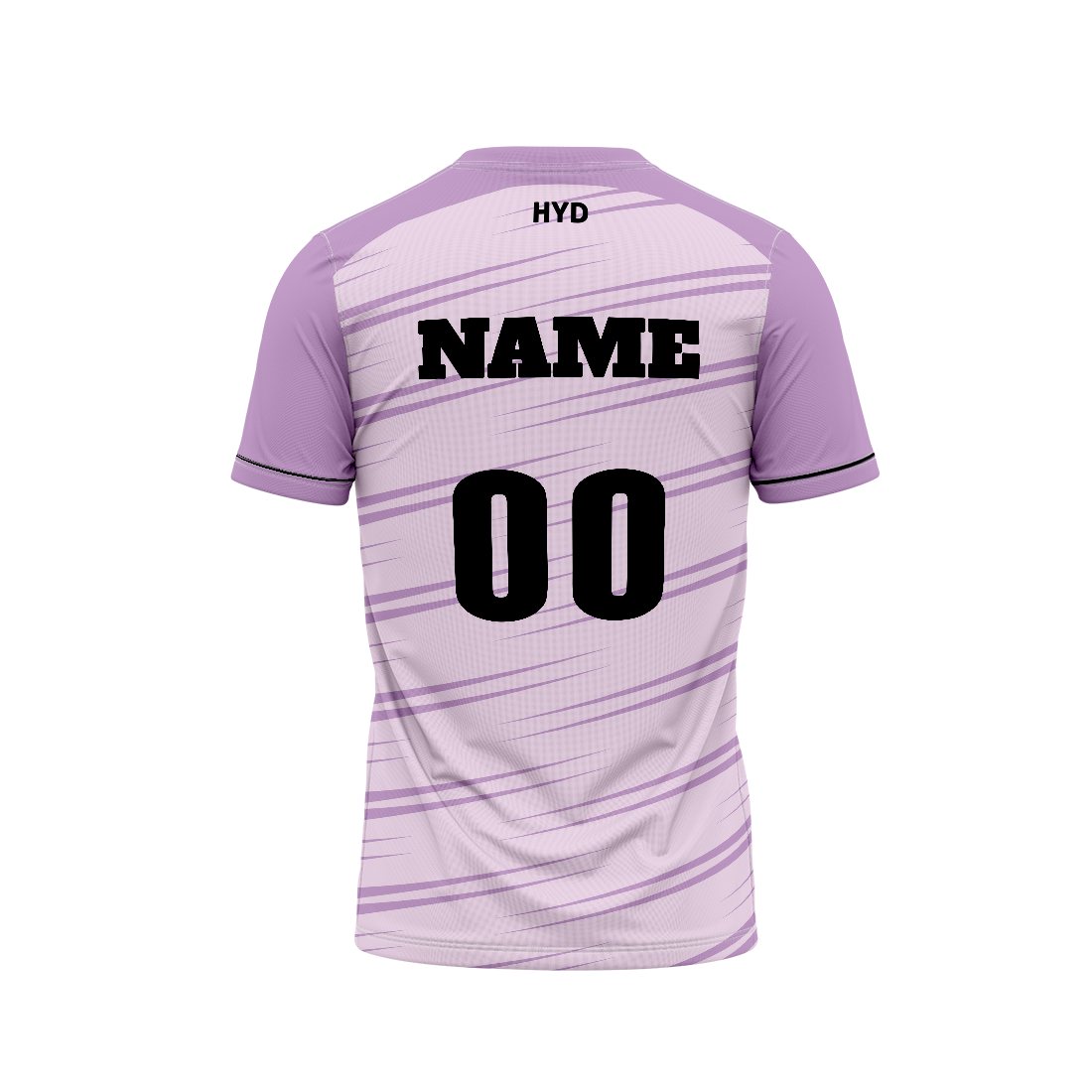 Hyderabad FC Football Fan Jersey Back View Custom Name and Number Printing