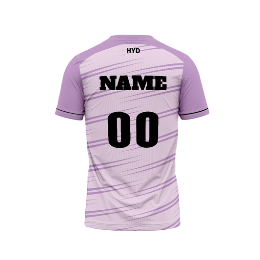 Hyderabad FC Football Fan Jersey Back View Custom Name and Number Printing
