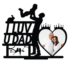 I Love You Dad Stand Frame - Next Print