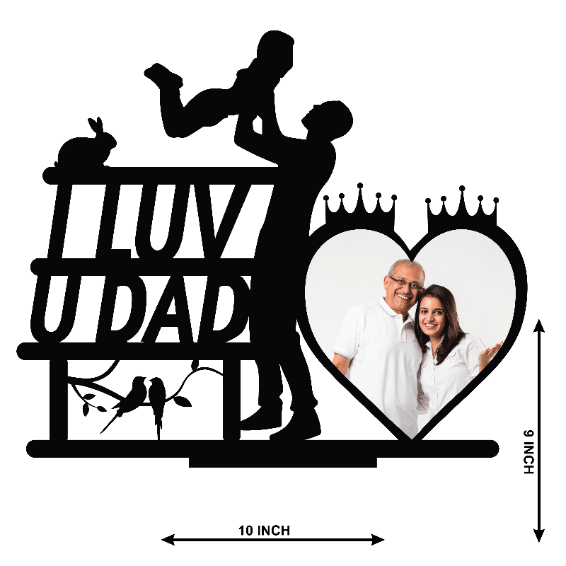 I Love You Dad Stand Frame - Next Print