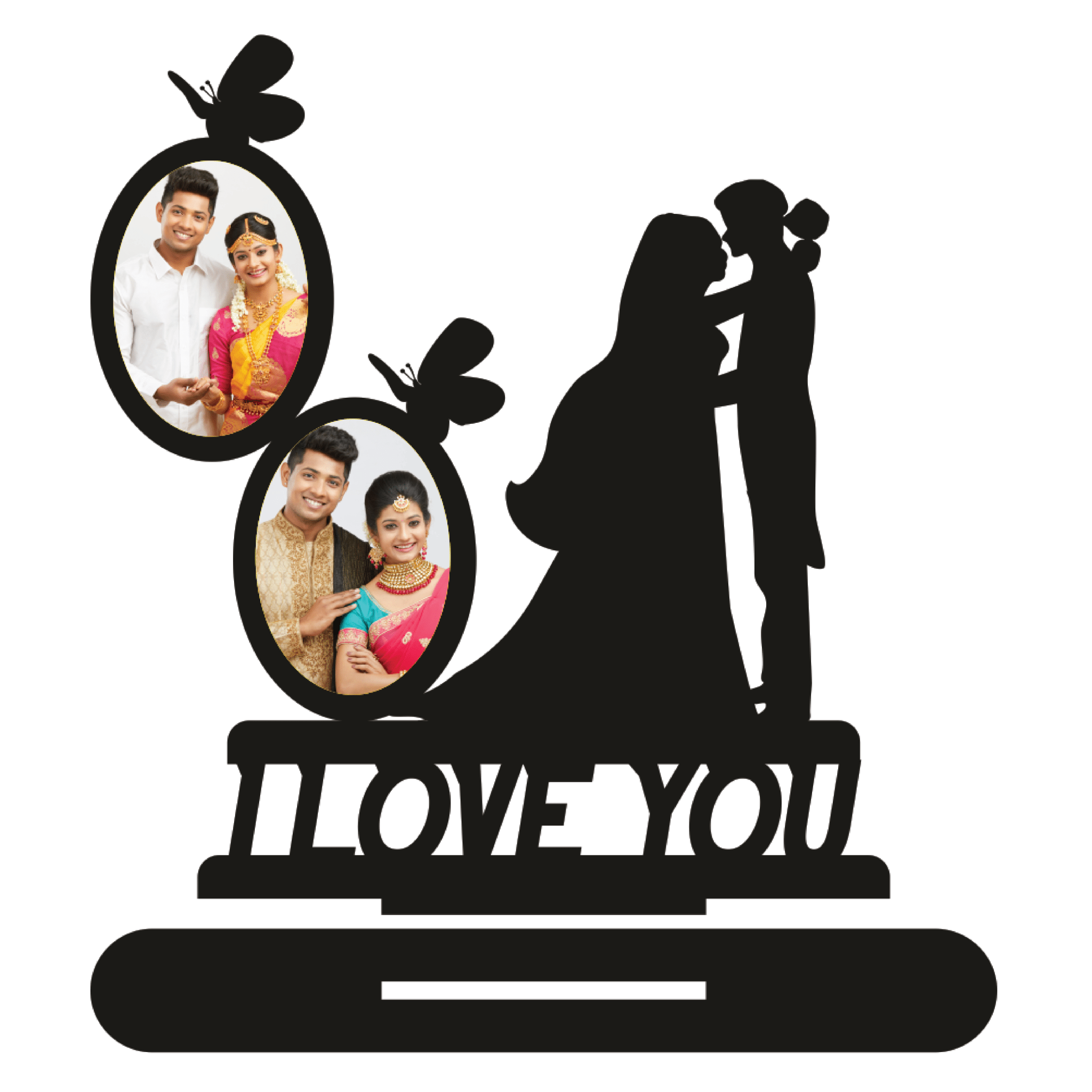 I LOVE YOU DOUBLE IMAGE STAND FRAME 124 - Next Print