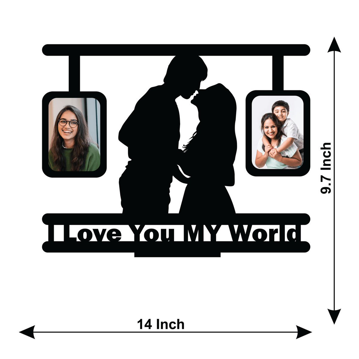 I LOVE YOU MY WORLD STAND FRAME 135 - Next Print