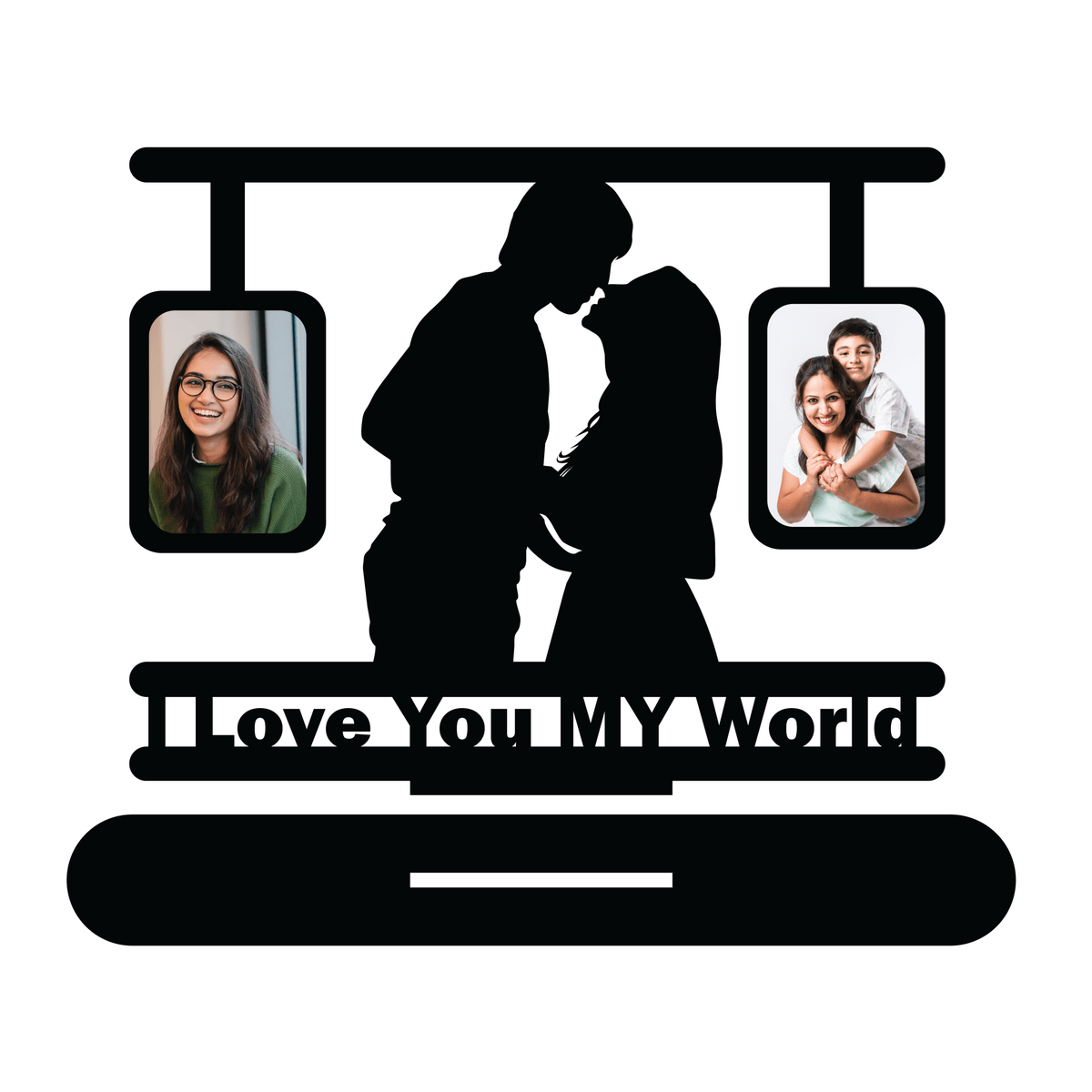 I LOVE YOU MY WORLD STAND FRAME 135 - Next Print