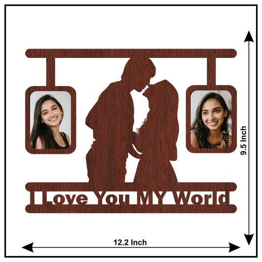 I LOVE YOU MY WORLD WALLFRAME - Next Print