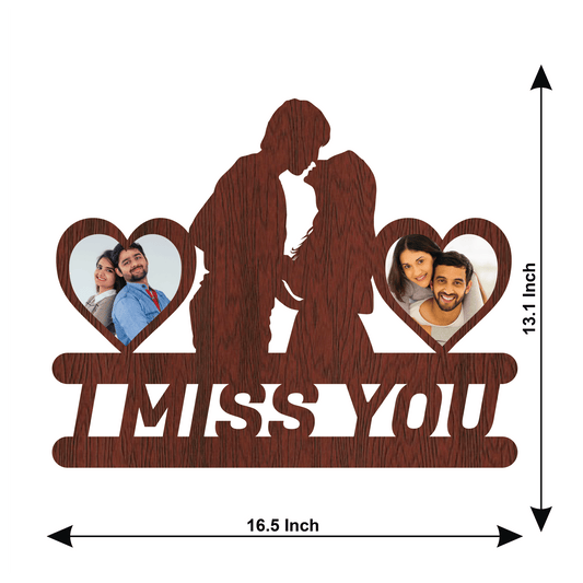 I MISS YOU DOUBLE IMAGE WALLFRAME - Next Print