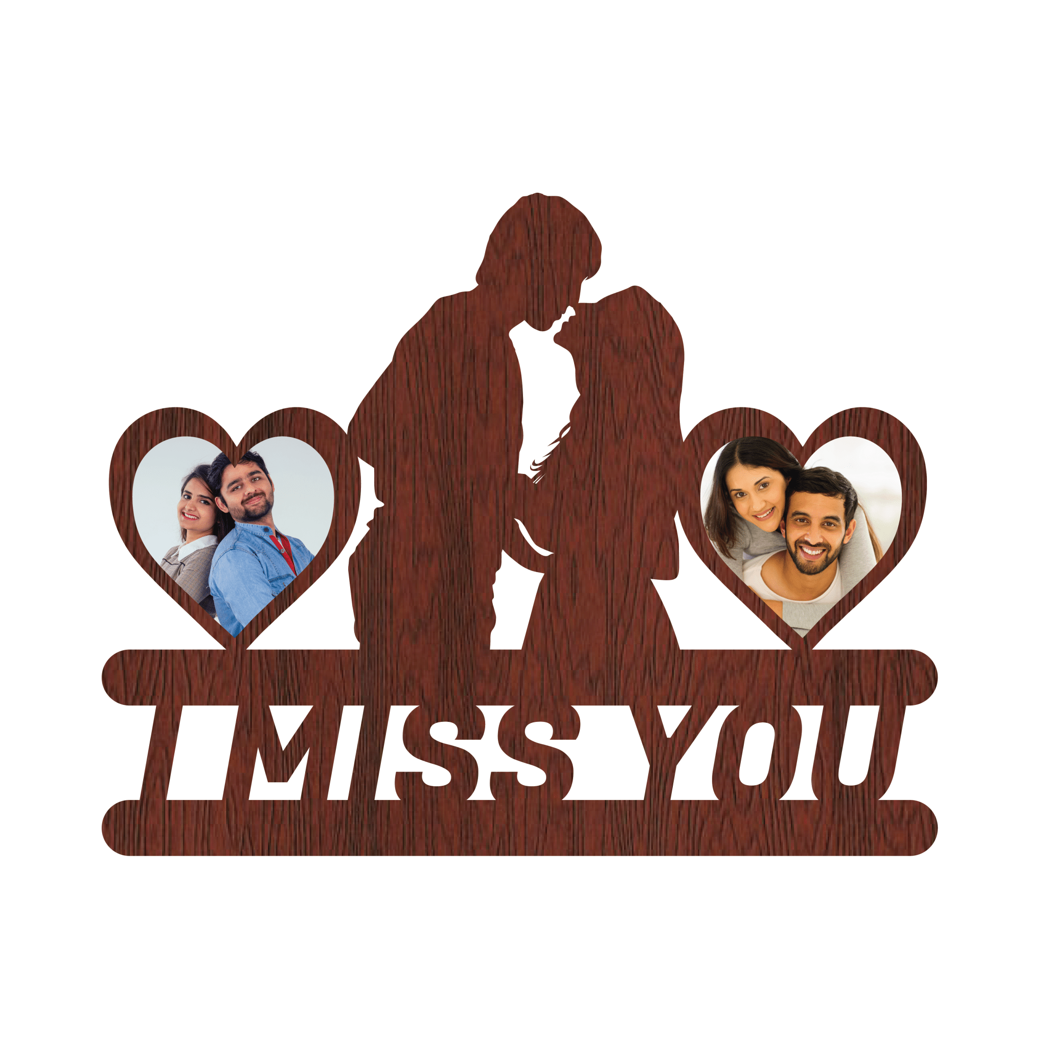 I MISS YOU DOUBLE IMAGE WALLFRAME - Next Print