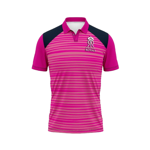 Next Print Ipl Rajasthan Printed Polo Collar Jersey.