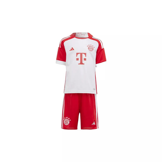 NextPrint Premium White & Red Kids Football Jersey Set (T-Shirt & Shorts) – Customizable