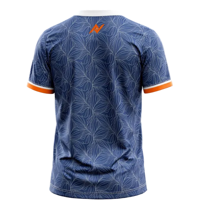 Independence 2026 White Navy Freedom Wave Sports Jersey back view