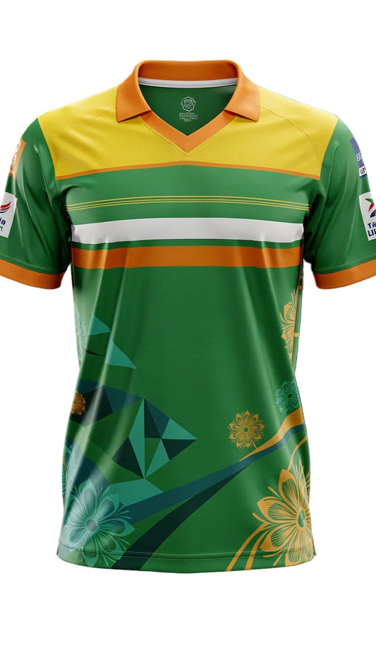 Proud India stands tall tricolor graphic jersey