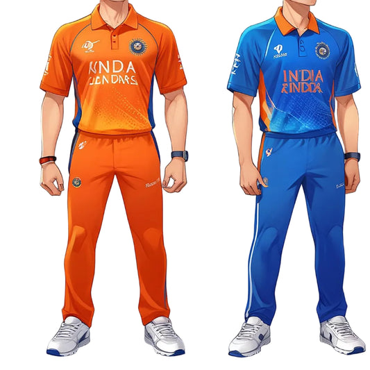 Next print India Cricket Team Kids Jersey – Custom Name & Number | Blue Cricket Jersey for Boys & Girls | India