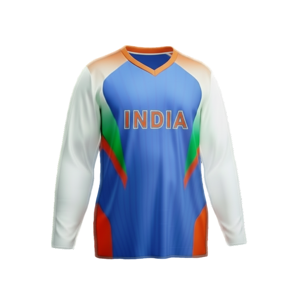 Next Print customised India cricket jersey with name and number print.