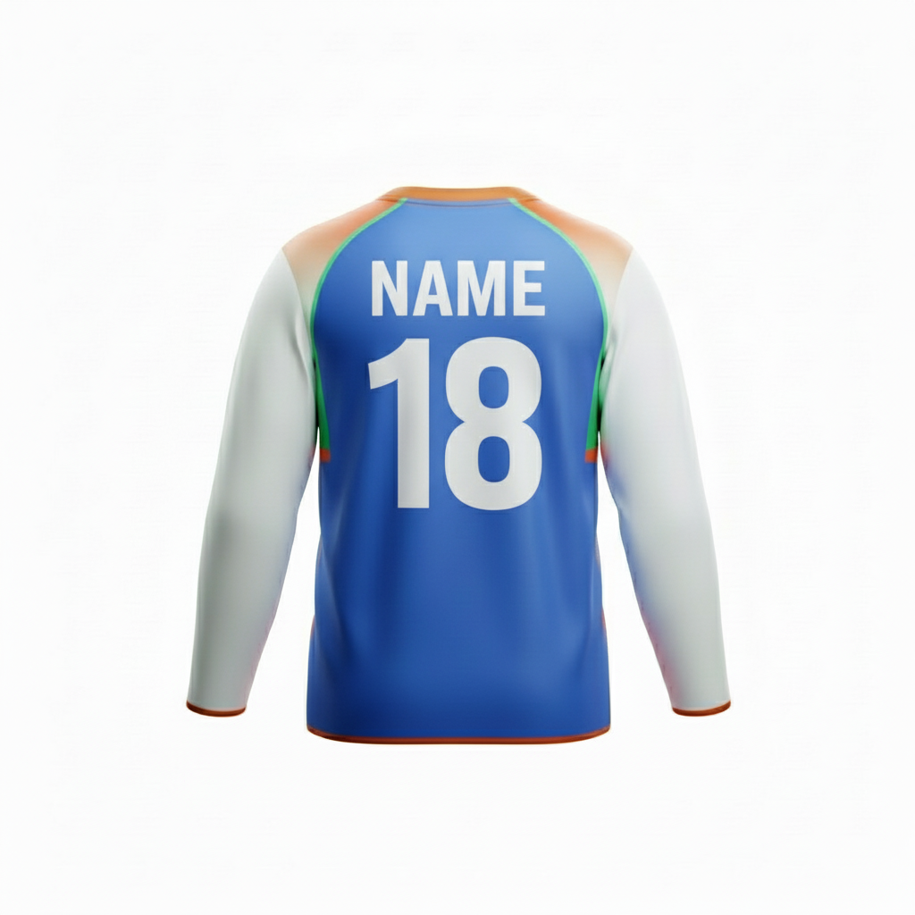 Next Print customised India cricket jersey with name and number print.