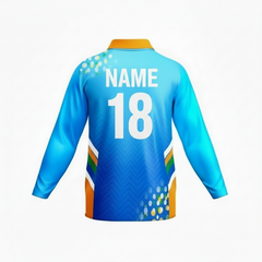 Next Print Customised India cricket team jersey with your name and number print.