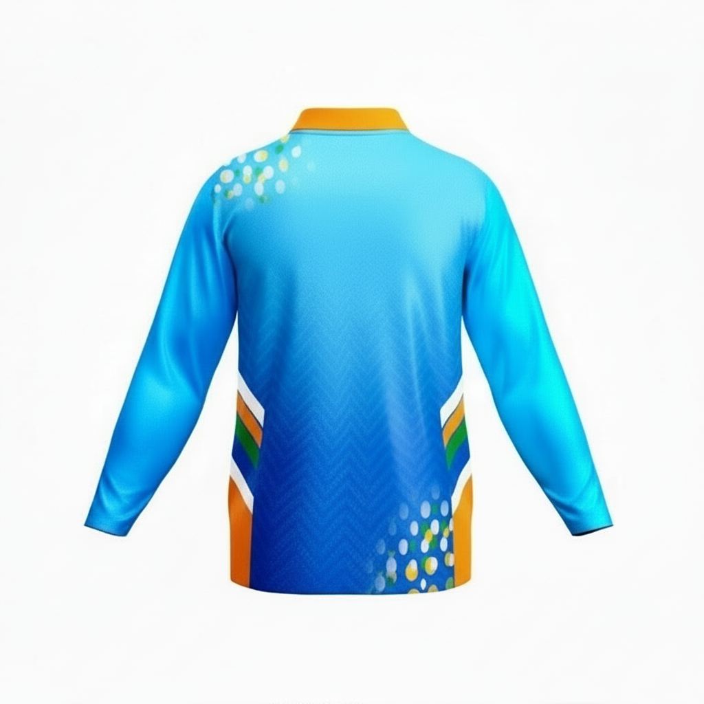 Next Print Customised India cricket team jersey with your name and number print.