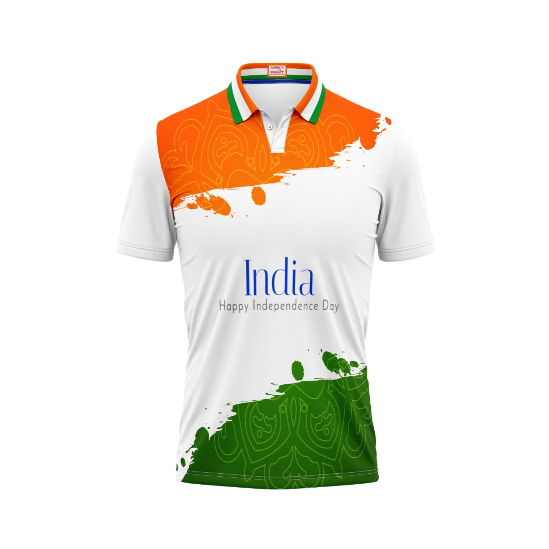 India Independence Day Hindustan Zindabad Patriotic Printed T-Shirt | NextPrint