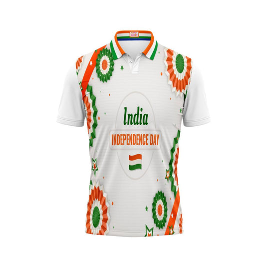 India Independence Day Salute to the Nation Patriotic Printed T-Shirt | NextPrint