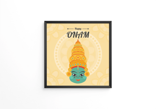 Indian onam frame - Next Print