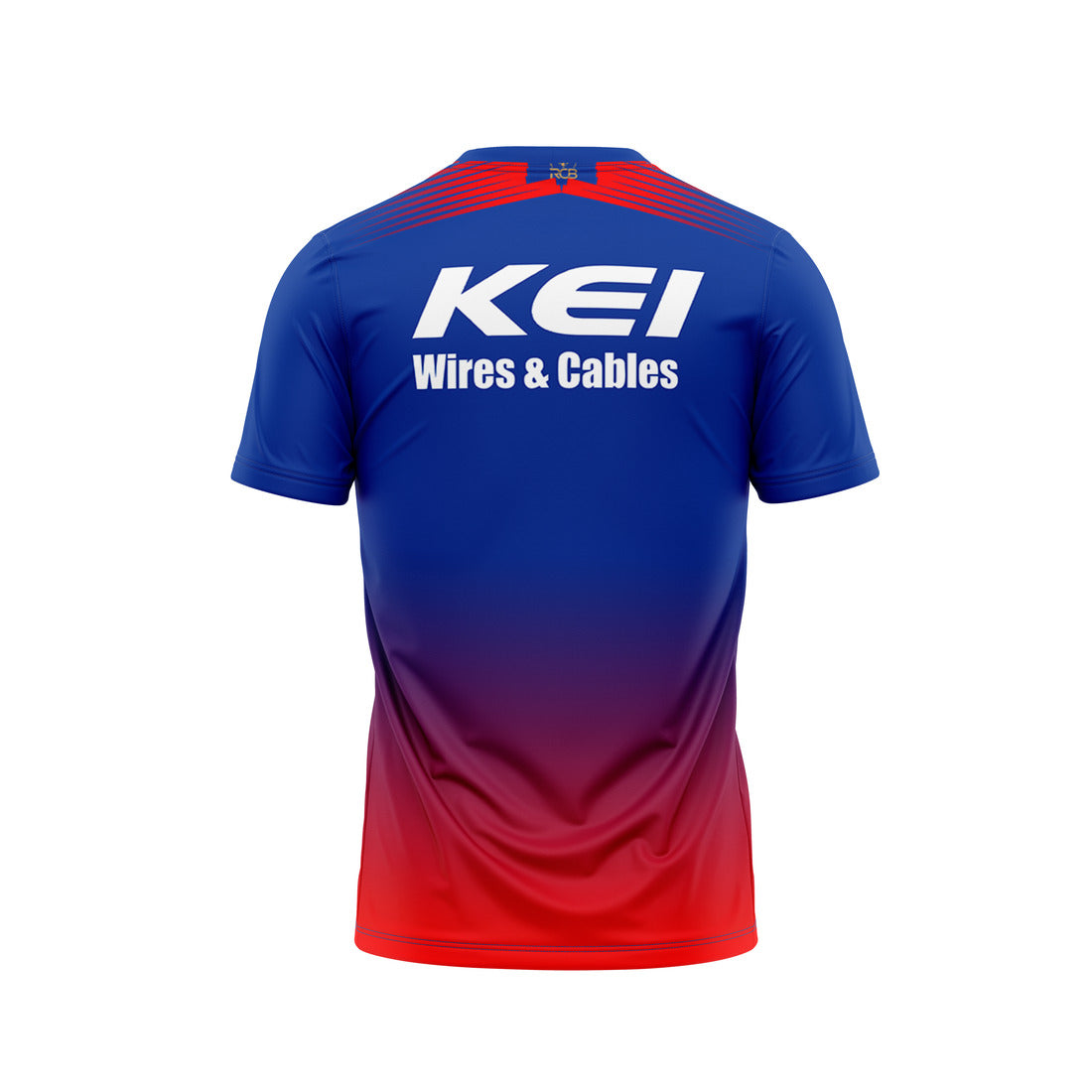 IPL 2026 RCB red blue casual sportswear round neck t shirt