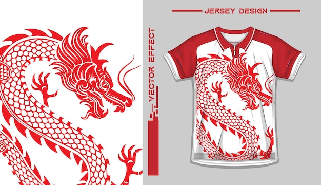 Next Print dragon Design Printed Jersey T-Shirt.