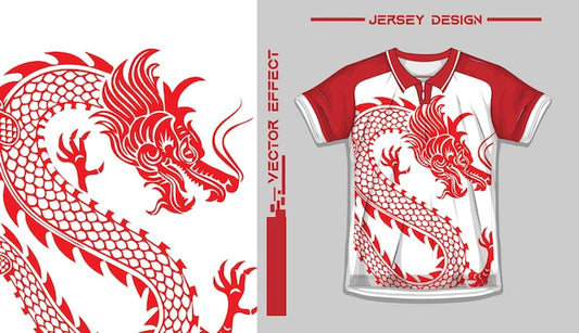Next Print dragon Design Printed Jersey T-Shirt.