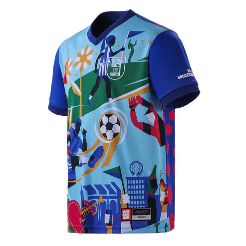 Kansas City Host City Jersey 2026 Limited Edition Football Jersey Side View Showing Premium Sublimation Artwork