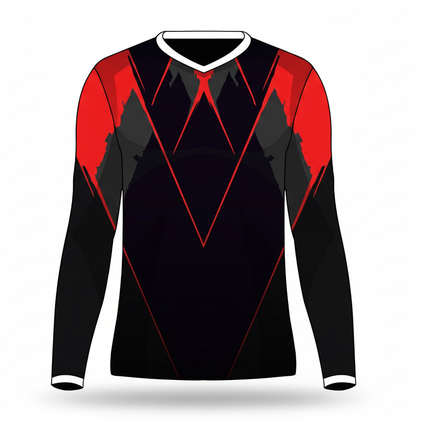 Next Print Customised Cricket Sports Long Sleeves T-Shirt Sports Jersey