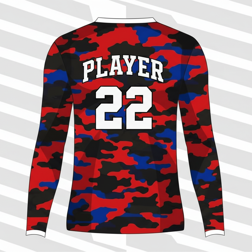 Next Print Customised Cricket Sports Long Sleeves T-Shirt Sports Jersey.