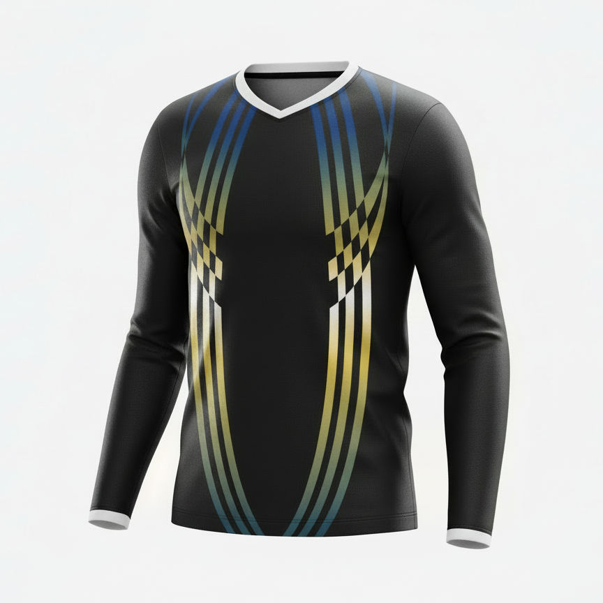 Next Print Customised Cricket Long Sleeve Men T-Shirt Jersey.