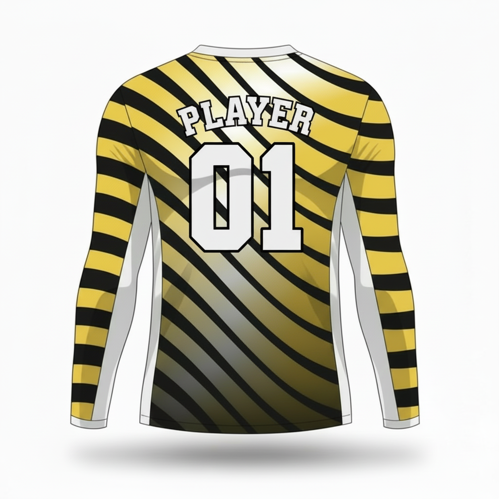 Next Print Customised Sports Cricket Long Sleeve Men T-Shirt Jersey.